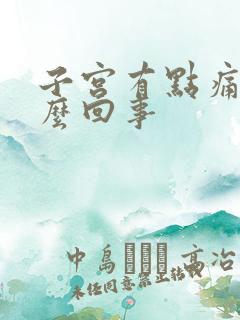 子宫有点痛是怎么回事