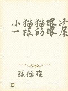 小猫猫眼睛流脓一样的眼屎