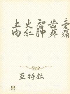 上火智齿旁边的肉红肿疼痛怎么办