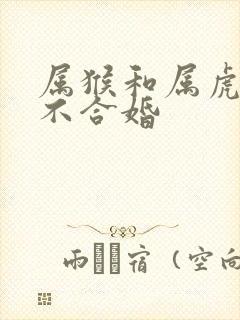 属猴和属虎的合不合婚