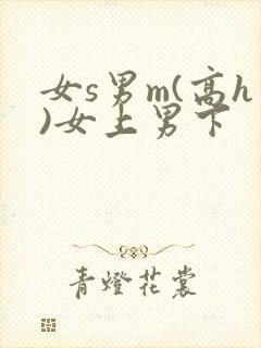女s男m(高h)女上男下