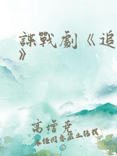 谍战剧《追捕者》