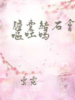 胆囊结石会出现呕吐吗