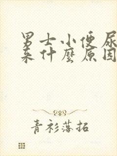 男士小便尿不出来什么原因