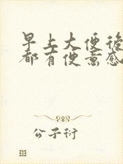 早上大便后整天都有便意感