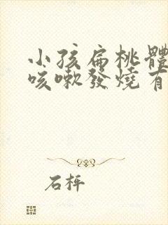 小孩扁桃体发炎咳嗽发烧有什么办法