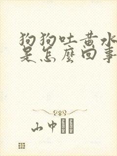 狗狗吐黄水拉血是怎么回事