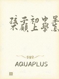 孩子初中毕业后不愿上学怎么办