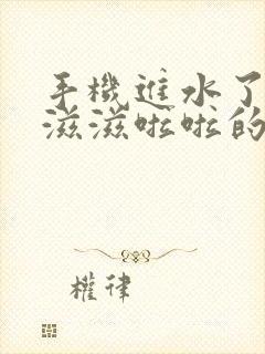 手机进水了声音滋滋啦啦的怎么办