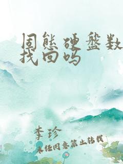 固态硬盘数据能找回吗