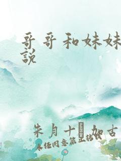 哥哥和妹妹的小说