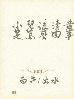 小儿流清黄鼻涕是怎么回事