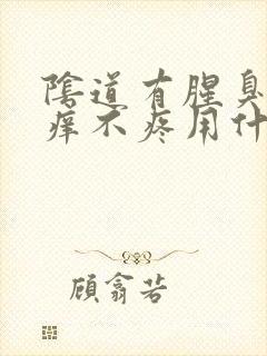 阴道有腥臭味不痒不疼用什么药