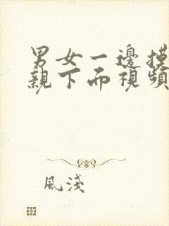 男女一边摸一边亲下面视频