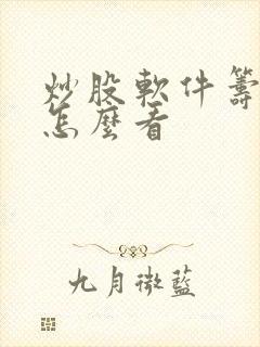 炒股软件筹码峰怎么看