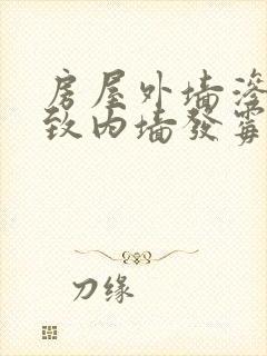 房屋外墙渗水导致内墙发霉