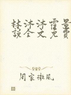 林沐沐霍景尧小说全文免费阅读