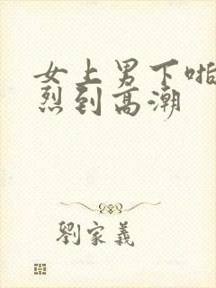 女上男下啪啪激烈到高潮