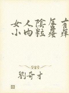 女人阴唇有许多小肉粒瘙痒