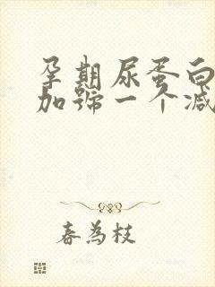 孕期尿蛋白一个加号一个减号