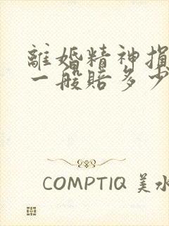 离婚精神损失费一般赔多少钱