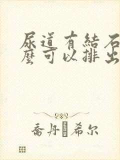 尿道有结石吃什么可以排出来