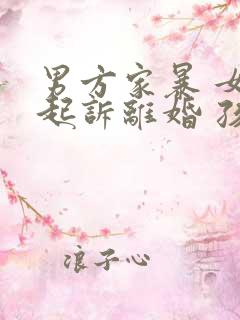 男方家暴 女方起诉离婚 孩子抚养权归谁