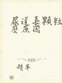 尿道长颗粒是什么原因