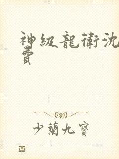 神级龙卫沈浪免费