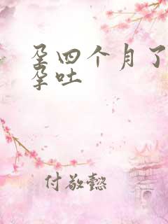 孕四个月了还有孕吐