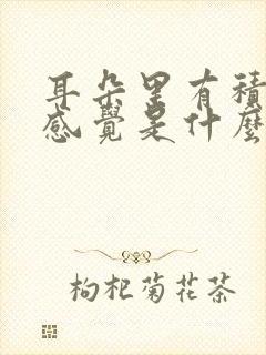 耳朵里有积水的感觉是什么原因?