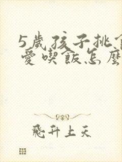 5岁孩子挑食不爱吃饭怎么办