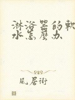 淋浴器的软管漏水怎么办