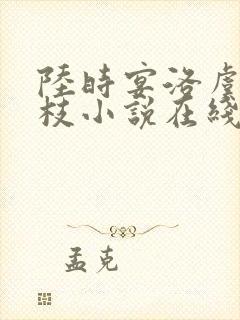 陆时宴洛虞宋枝枝小说在线阅读