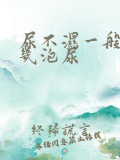 尿不湿一般能吸几泡尿