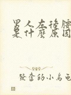 男人左后腰胀疼是什么原因引起的