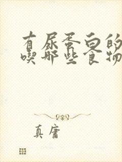 有尿蛋白的人应吃哪些食物最佳?