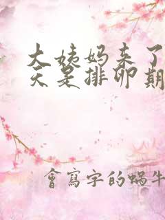 大姨妈来了后几天是排卵期