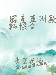 国产亚洲欧美日韩综合