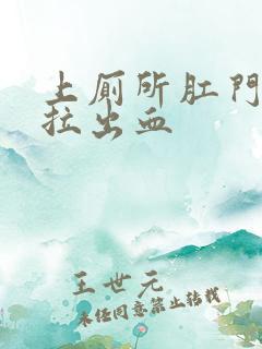 上厕所肛门拉屎拉出血