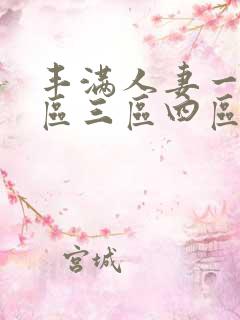 丰满人妻一区二区三区四区不卡