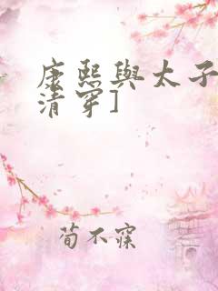 康熙与太子妃[清穿]