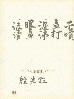 流眼泪鼻子痒流清鼻涕打喷嚏吃什么药