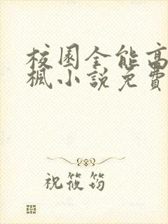 校园全能高手季枫小说免费下载