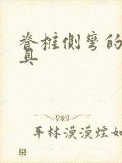 脊椎侧弯的带支具