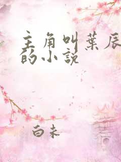 主角叫叶辰都市的小说