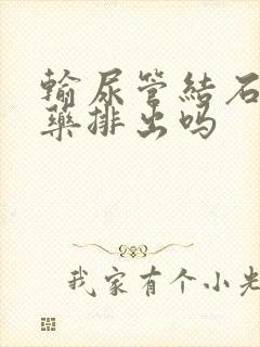 输尿管结石能吃药排出吗