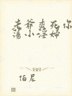 老爷爽死你个放荡小淫妇