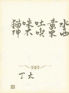 猫咪吐黄水没精神不吃东西