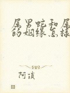 属男蛇和属女马的姻缘怎样